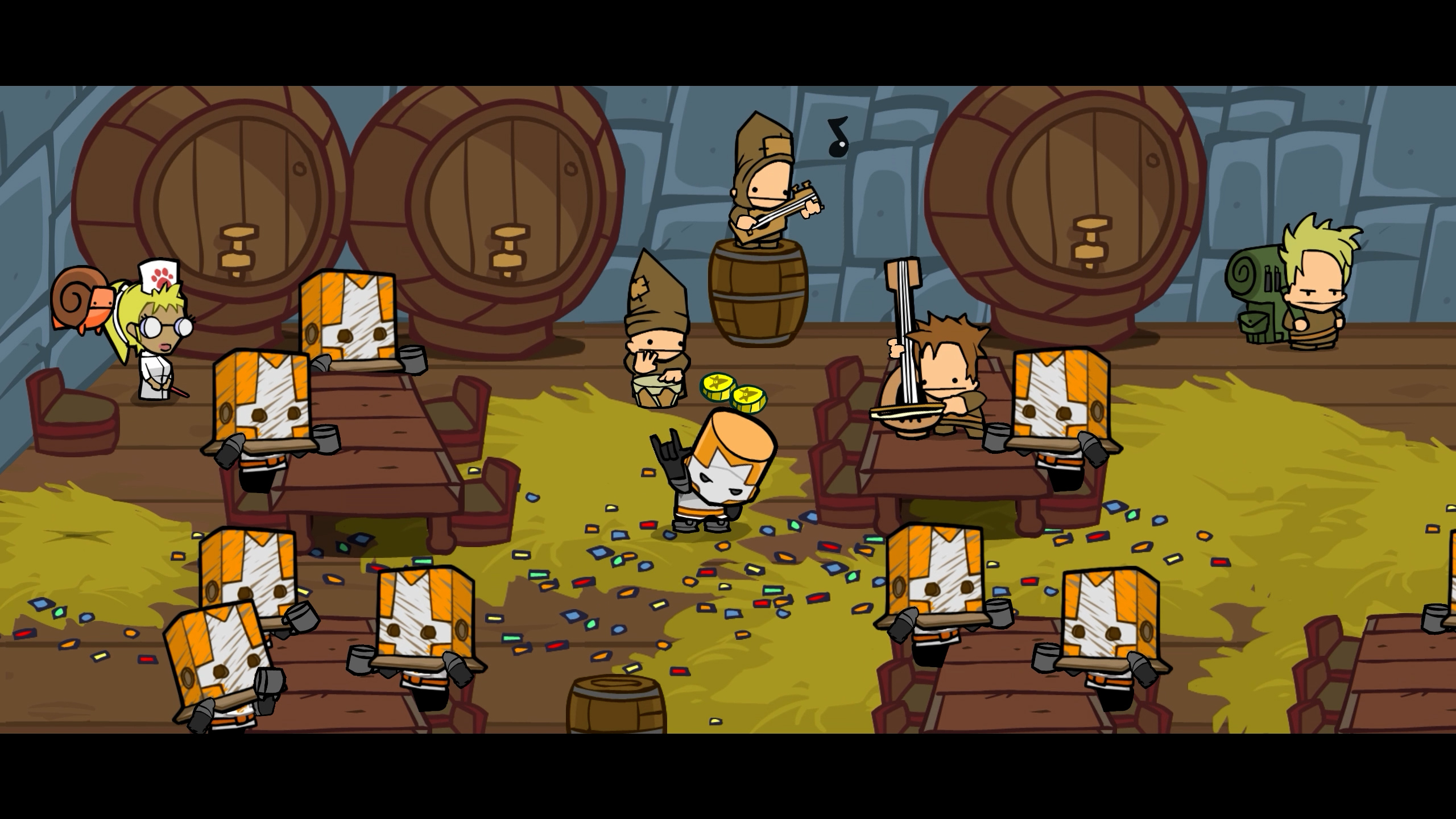 Castle Crashers: Painter Boss Paradise - Screenshot 6