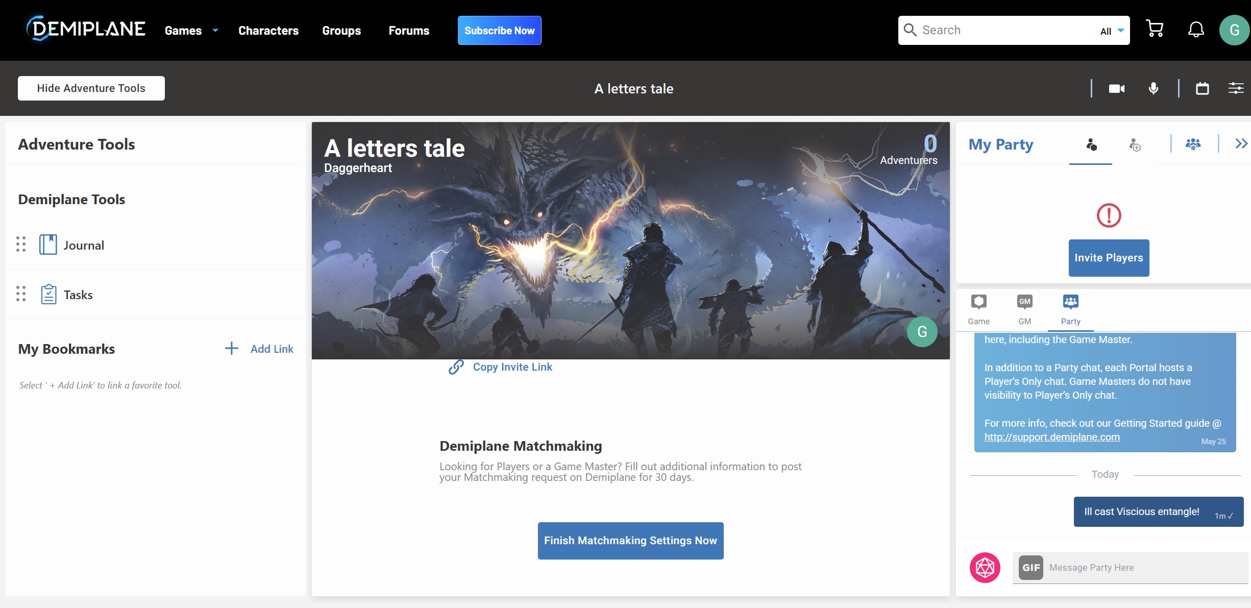 Daggerheart - Screenshot 1