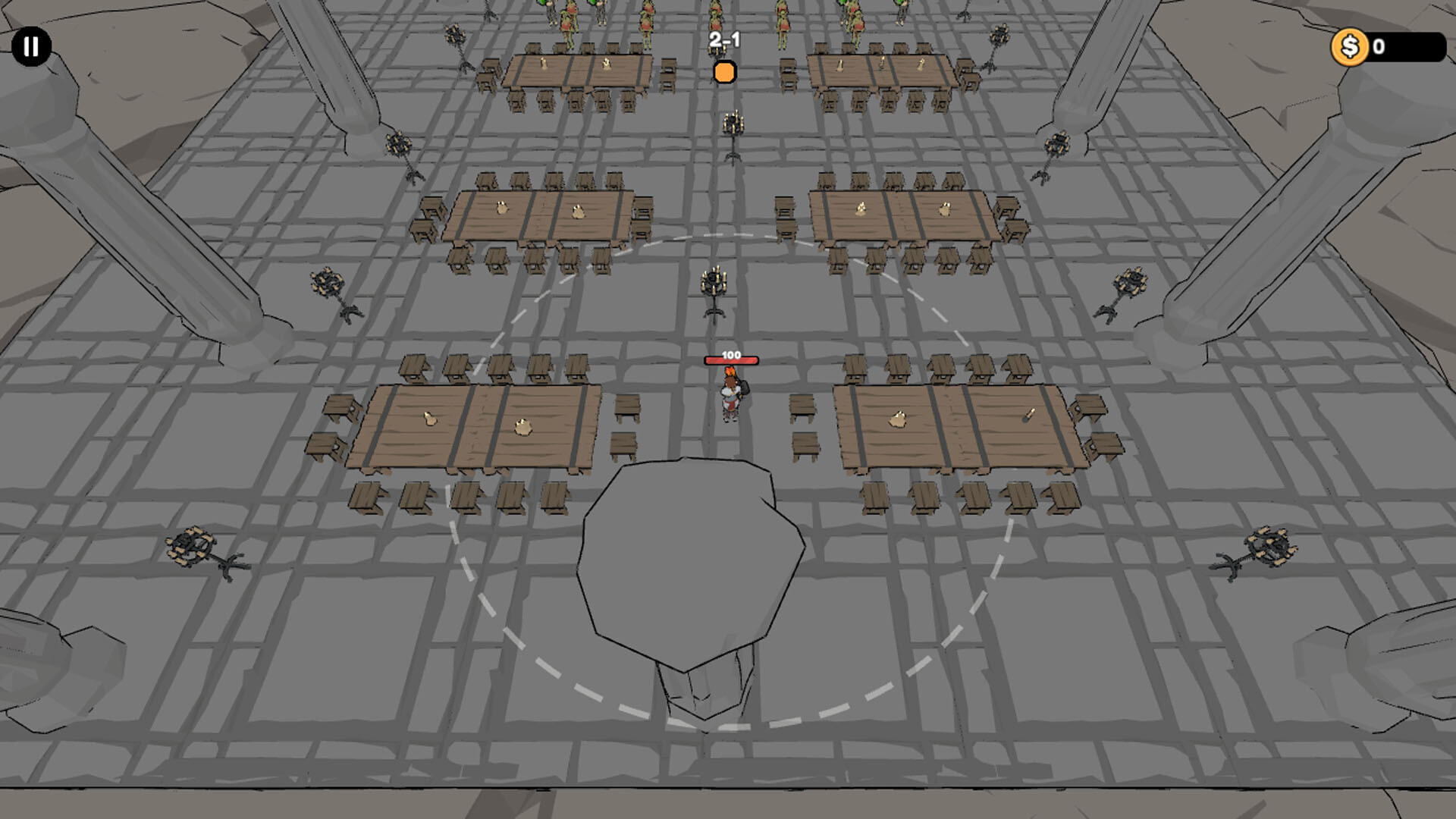 Just Move Fall Dungeon Endless Abyss - Screenshot 1