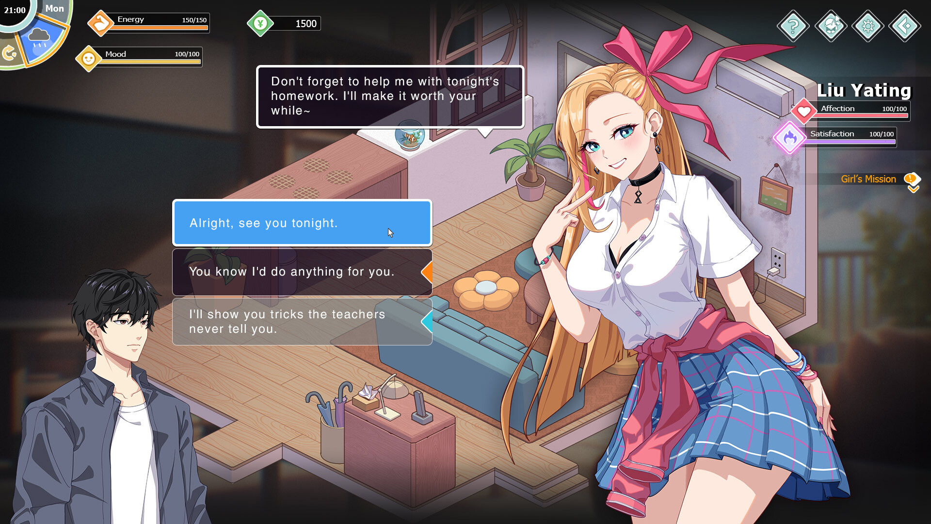 Love N Life: Happy Student - Screenshot 1
