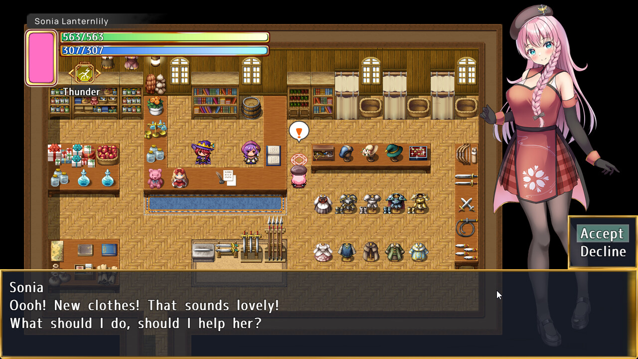 Senpai and the Mysterious Island - Screenshot 3