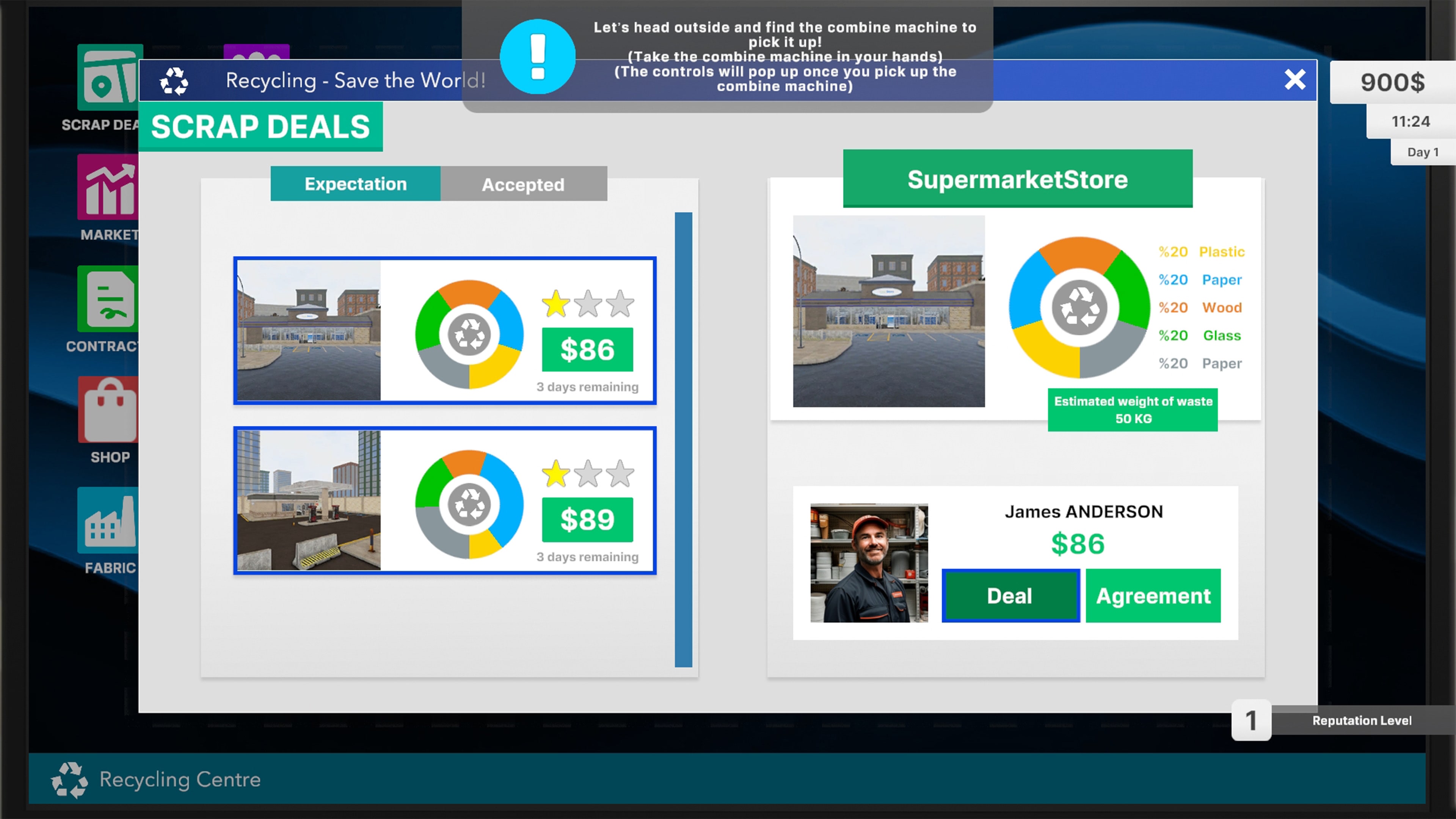 Recycling Station Simulator - Screenshot 5