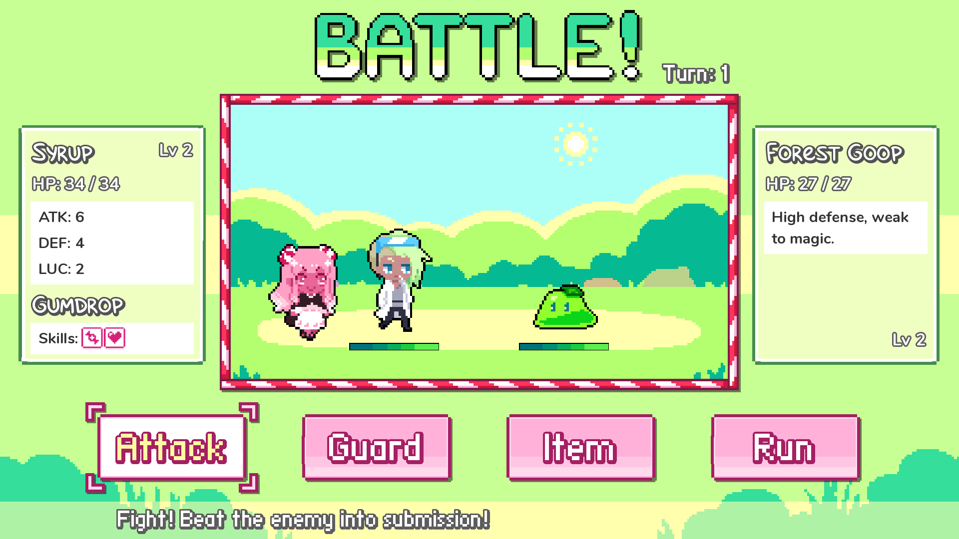 Syrup 2: Candy Alchemy RPG - Screenshot 4