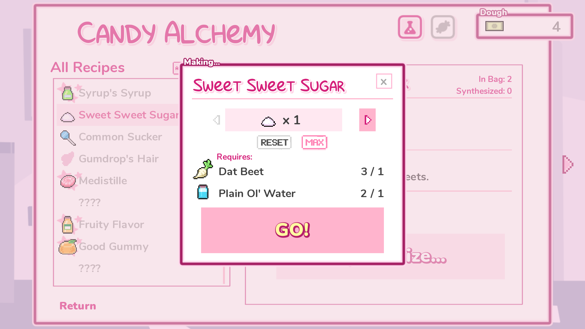 Syrup 2: Candy Alchemy RPG - Screenshot 2