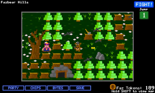 FNaF World Redacted - Screenshot 2