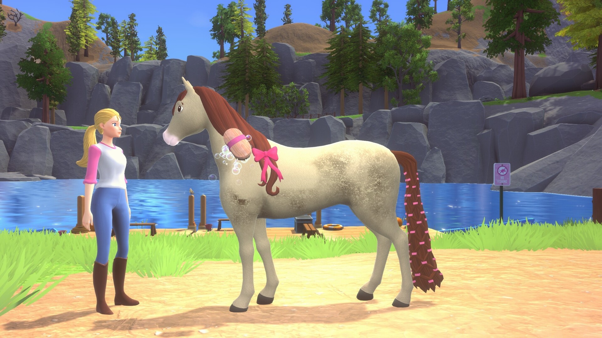 Barbie: Horse Trails - Screenshot 1