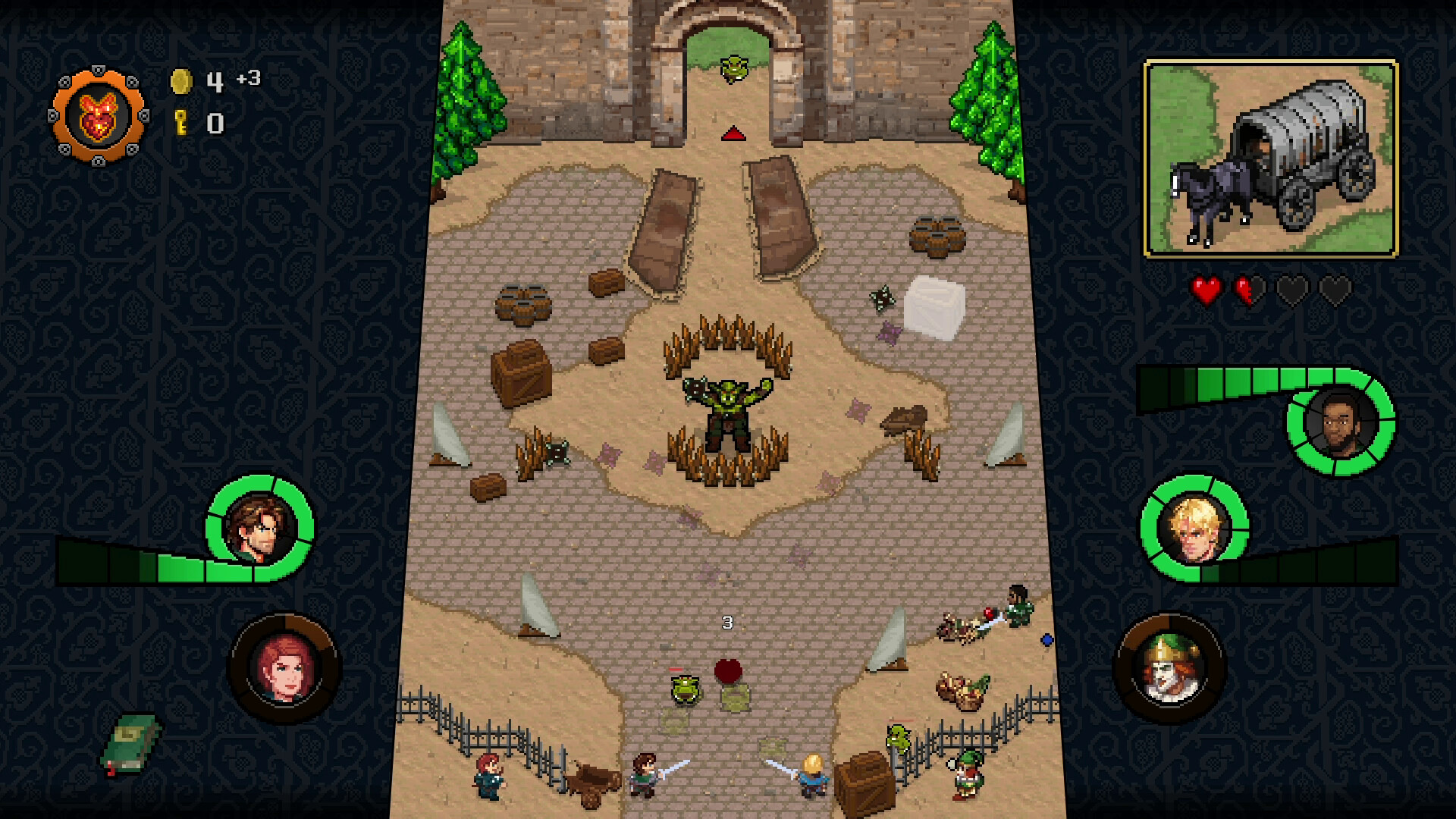 Pinball Paladins - Screenshot 1