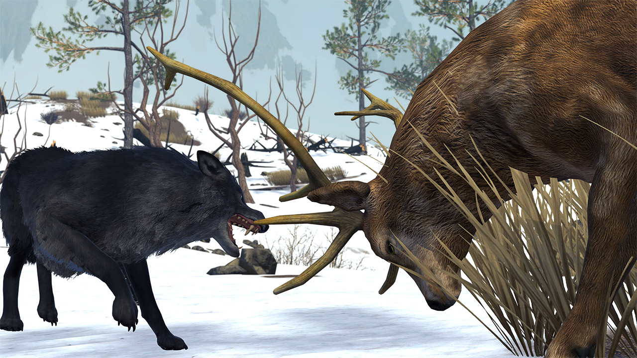 Wolf Simulator 2025: Wild RPG Survival - Screenshot 4