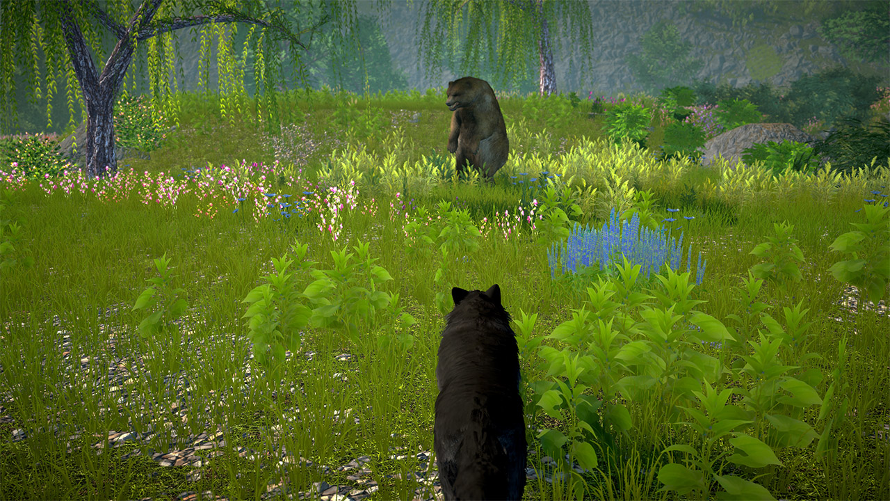 Wolf Simulator 2025: Wild RPG Survival - Screenshot 1