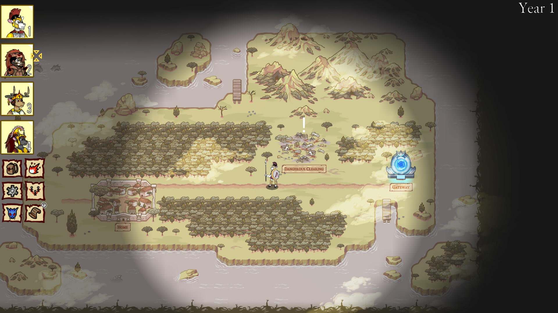 Shattered Mythos - Screenshot 1