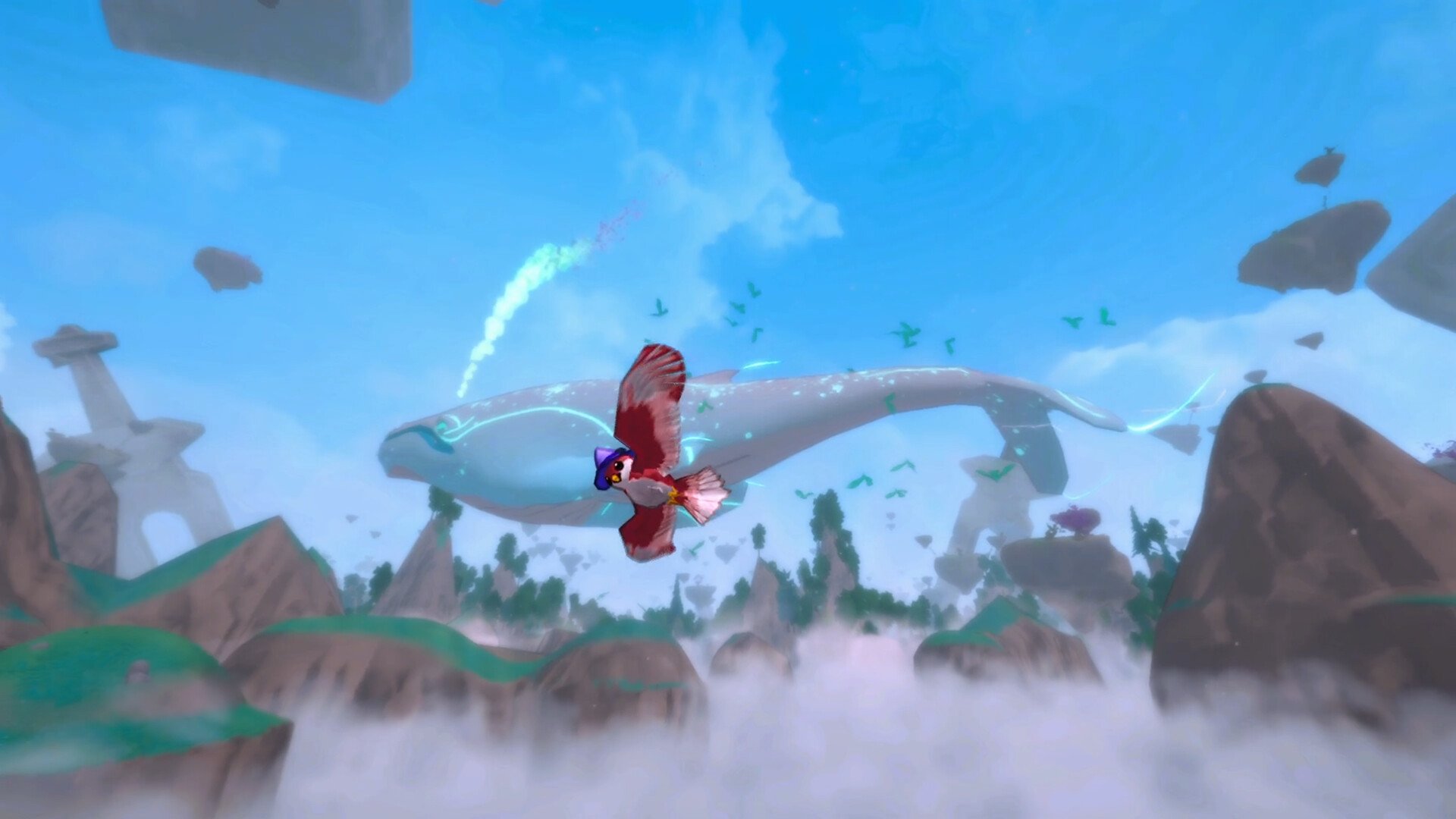 Uazo: Free as a Bird - Screenshot 1