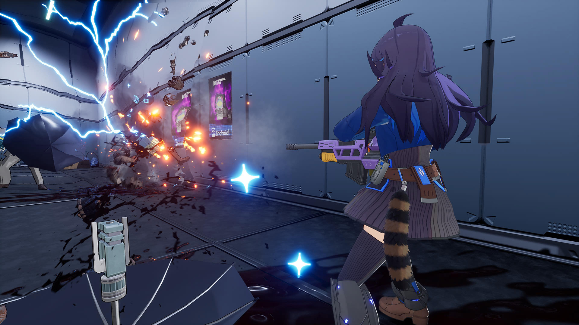 Full Metal Schoolgirl: Accessory - "Raccoon Tail" in 2 Color Varieties screenshot 3