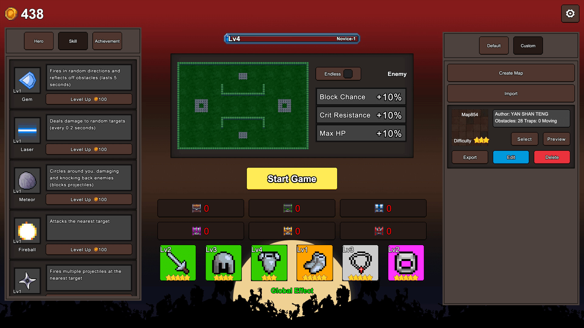 Hero Secret Realm Survivor Roguelike - Screenshot 2