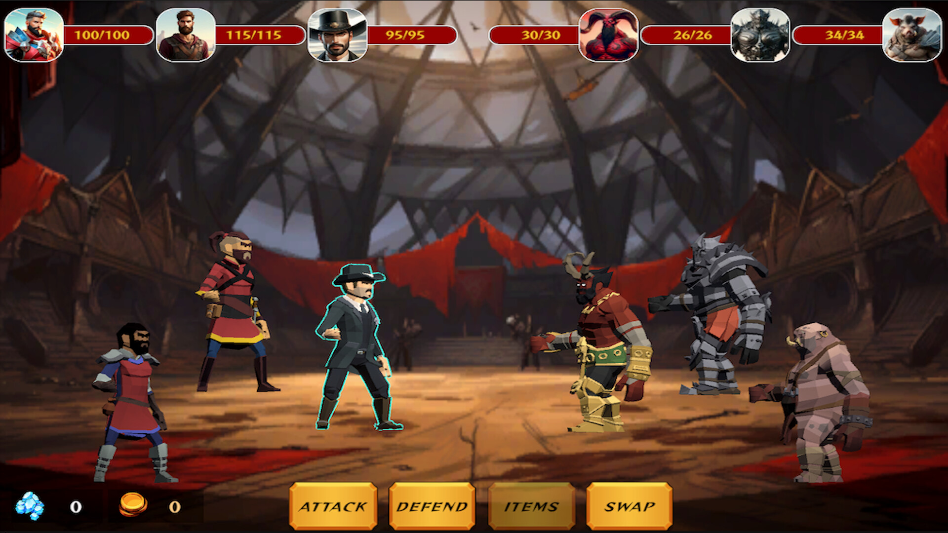 Chrono Port: Heroes of All Time - Screenshot 4