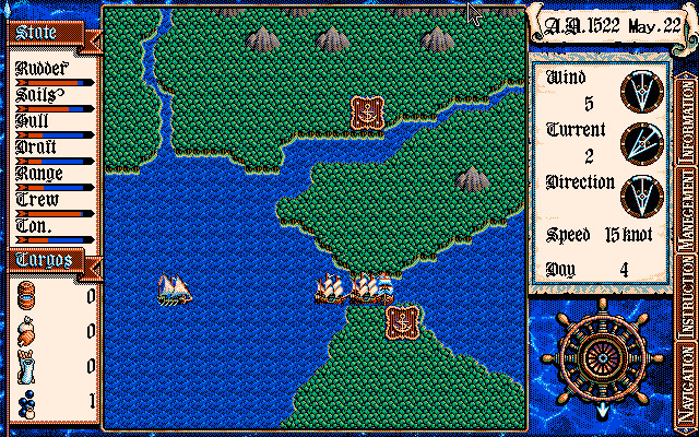 Uncharted Waters: New Horizons - Screenshot 4