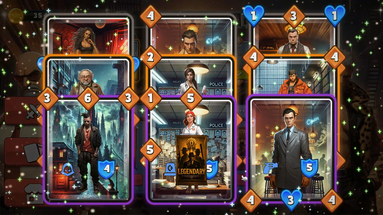 Gang Wars: Cards and Bullets - Screenshot 1