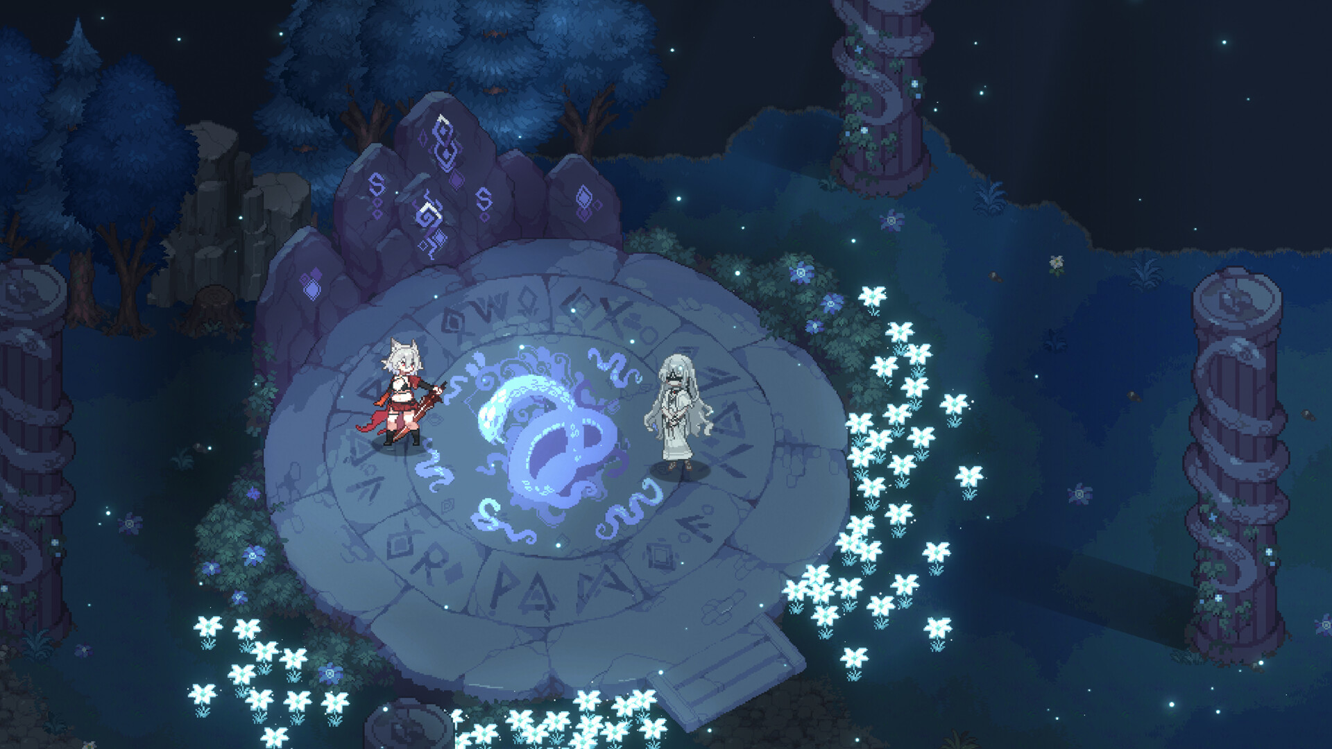 The Endless Elegy at the Flowercape - Screenshot 2