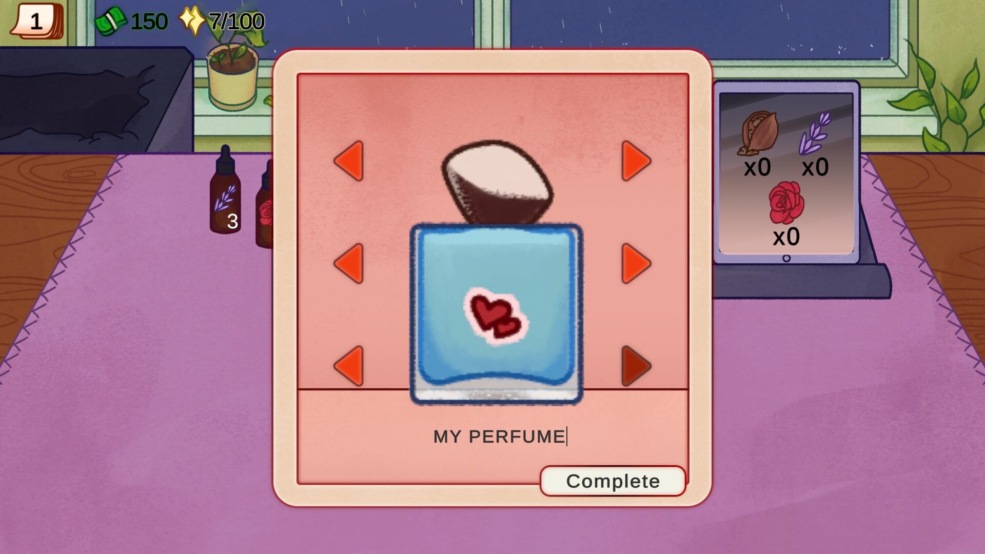 Perfume Atelier - Screenshot 4