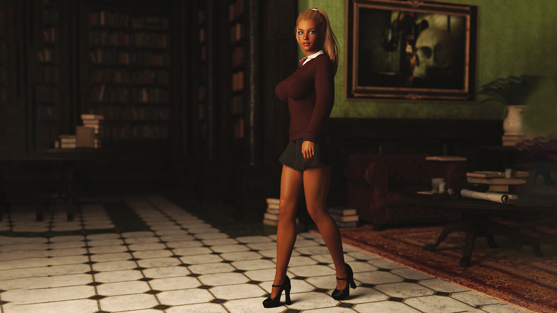 Librarian Lust - Screenshot 2