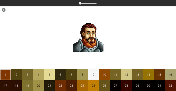 Color by Number: Medieval Portrait - Screenshot 4