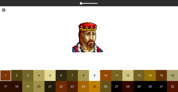 Color by Number: Medieval Portrait - Screenshot 1