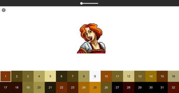 Color by Number: Medieval Portrait - Screenshot 2
