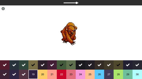 Retro-Pixel Color Palette: Color by Number - Screenshot 2