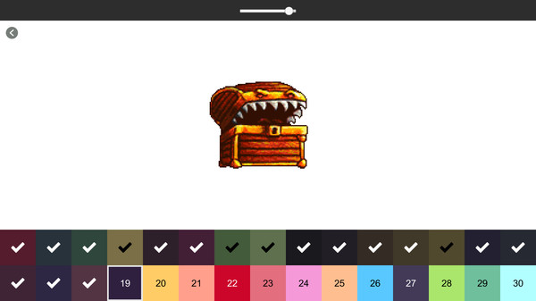 Retro-Pixel Color Palette: Color by Number - Screenshot 3