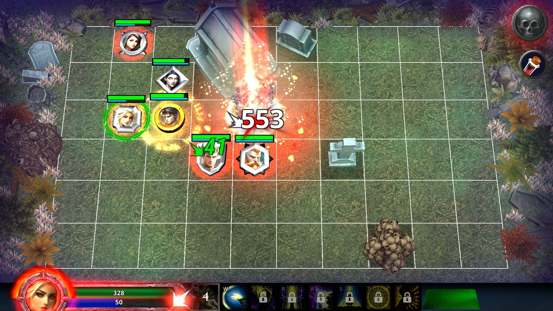 Hero Quest: God of Chaos - Screenshot 1