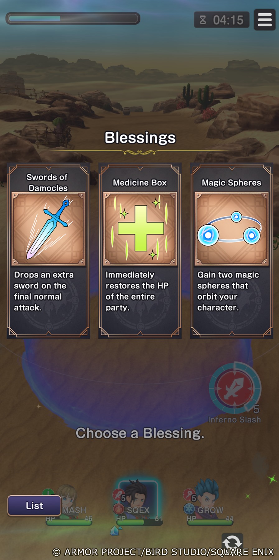 Dragon Quest Smash/Grow - Screenshot 2