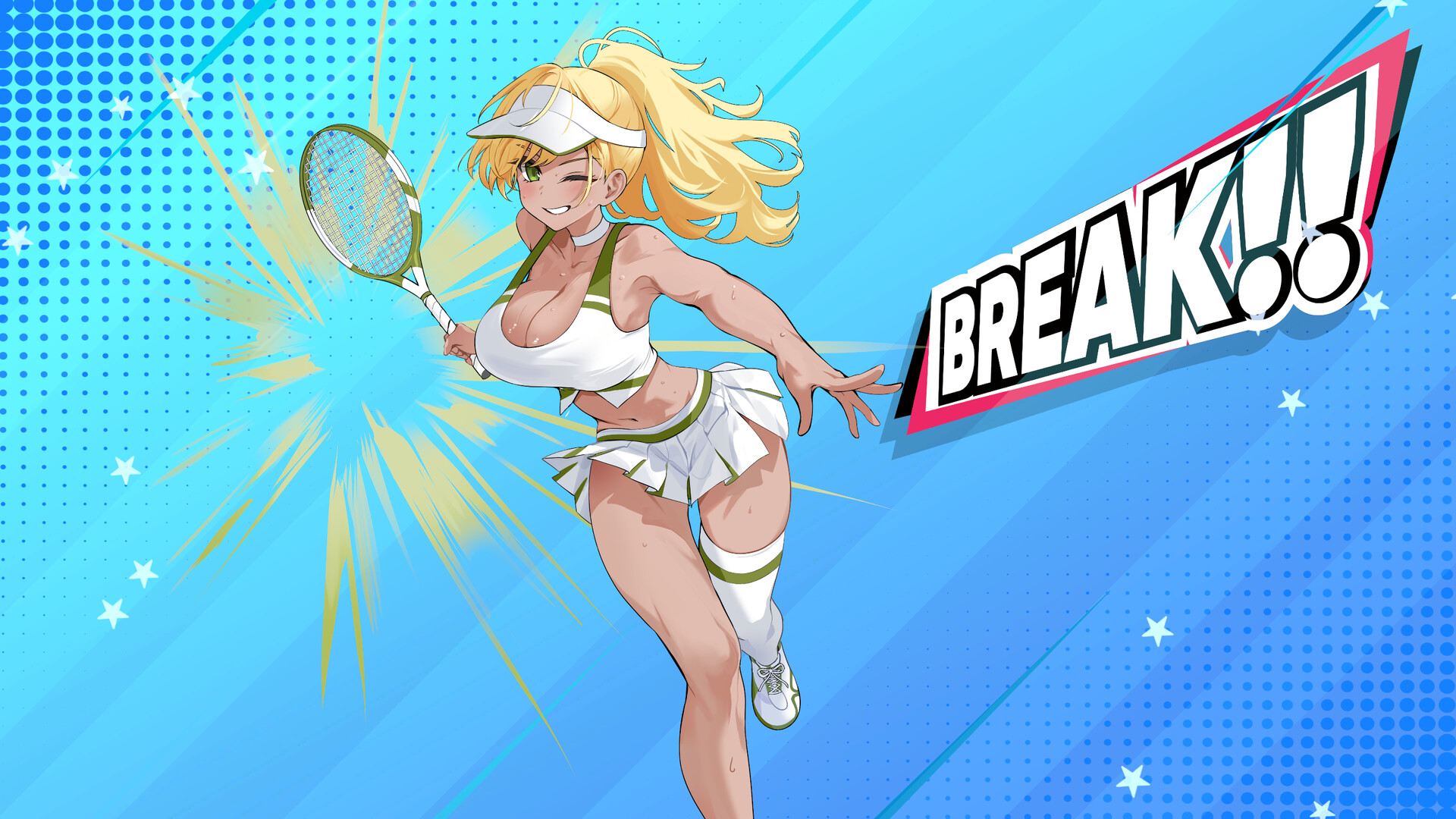 Academy Love Saga: Tennis Angels EX - Screenshot 2