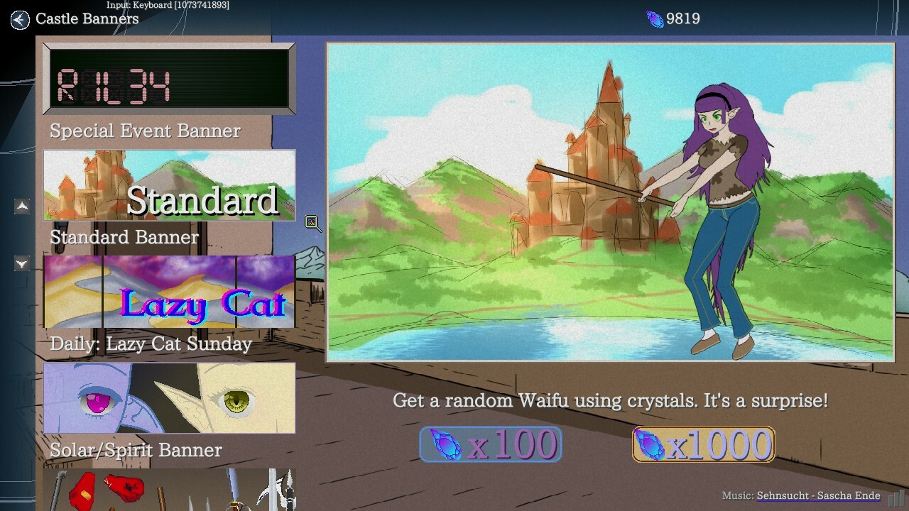 Fantasy Waifu Collector - Screenshot 4