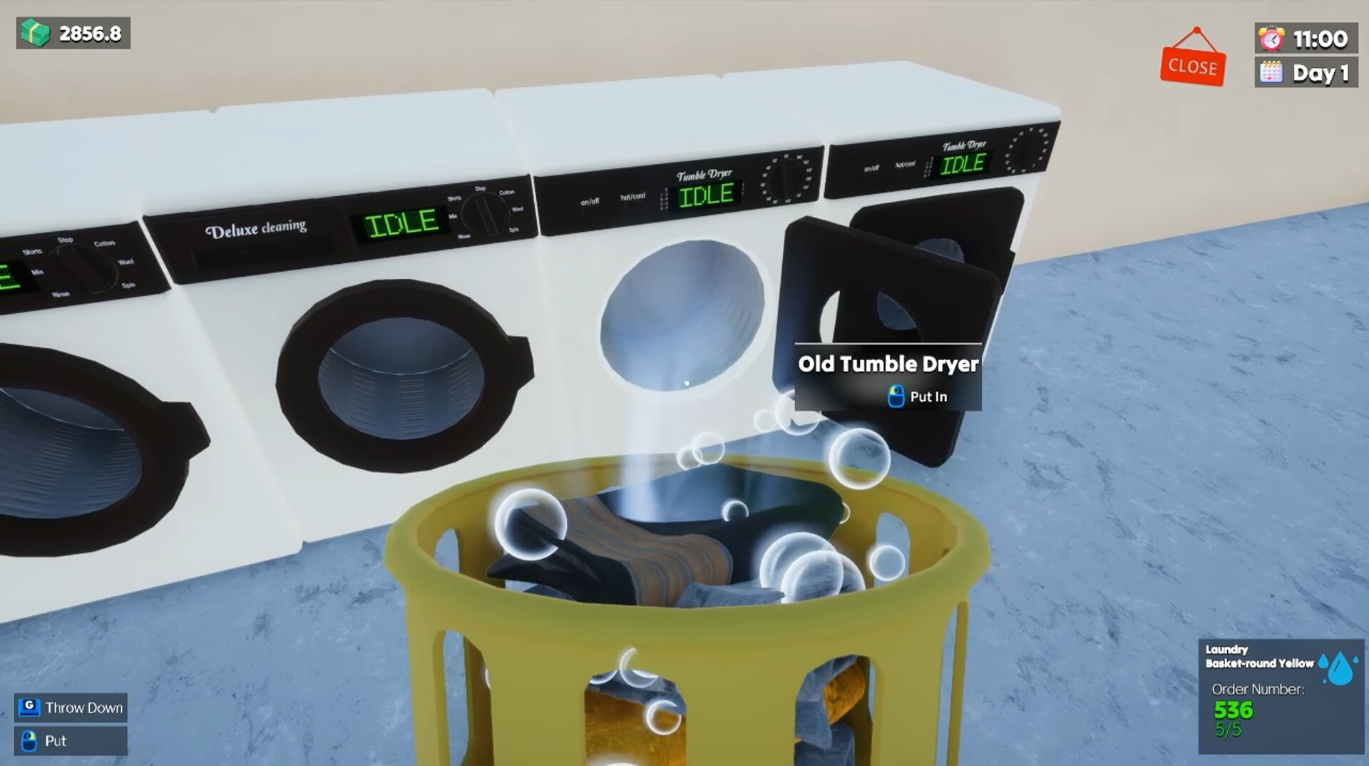 Laundry & Supermarket Simulator - Screenshot 4