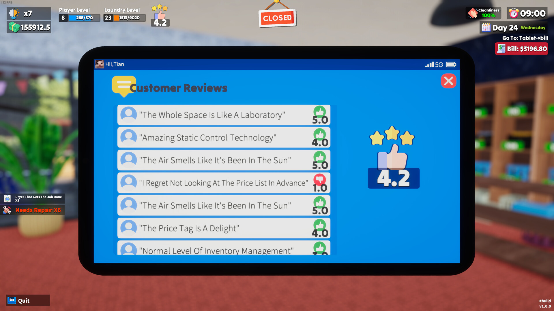 Laundry & Supermarket Simulator - Screenshot 8