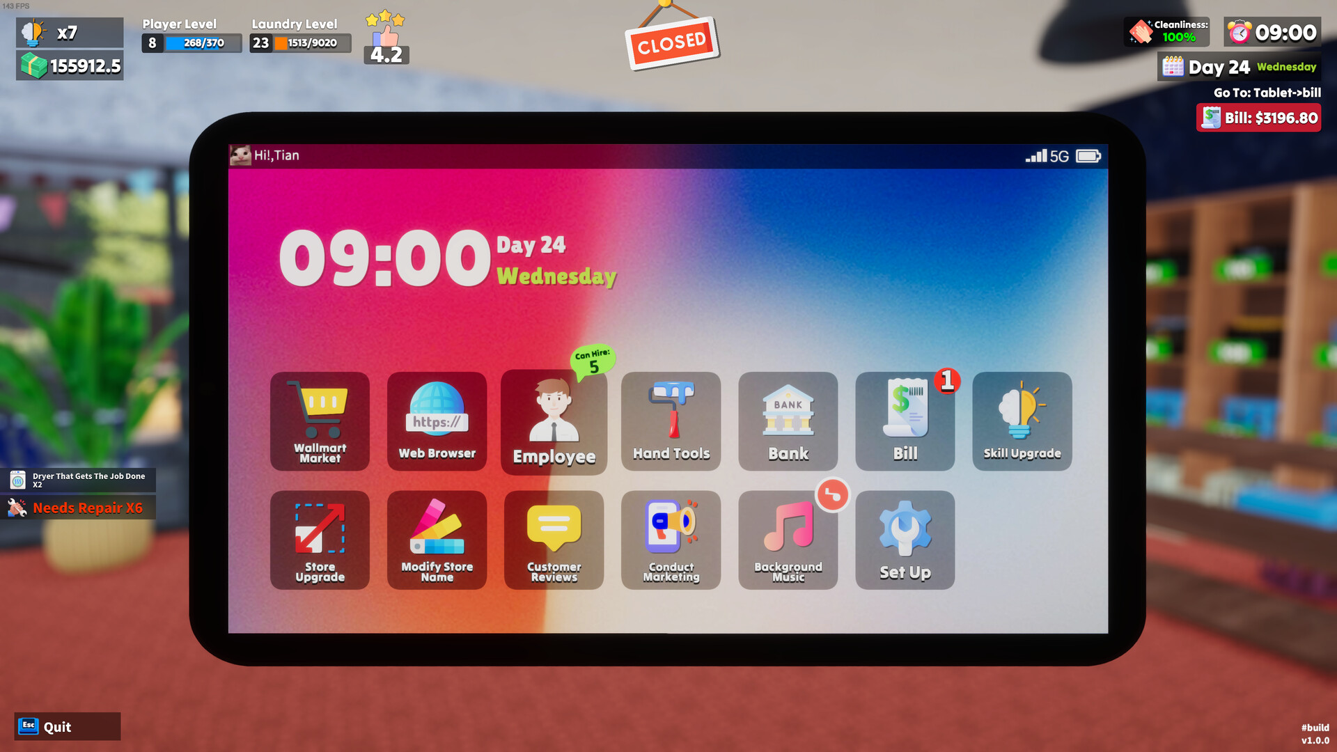 Laundry & Supermarket Simulator - Screenshot 9