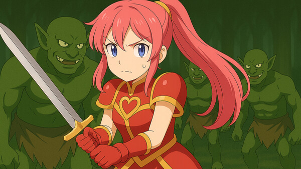 Cute Warrior Girl 2 - Screenshot 2