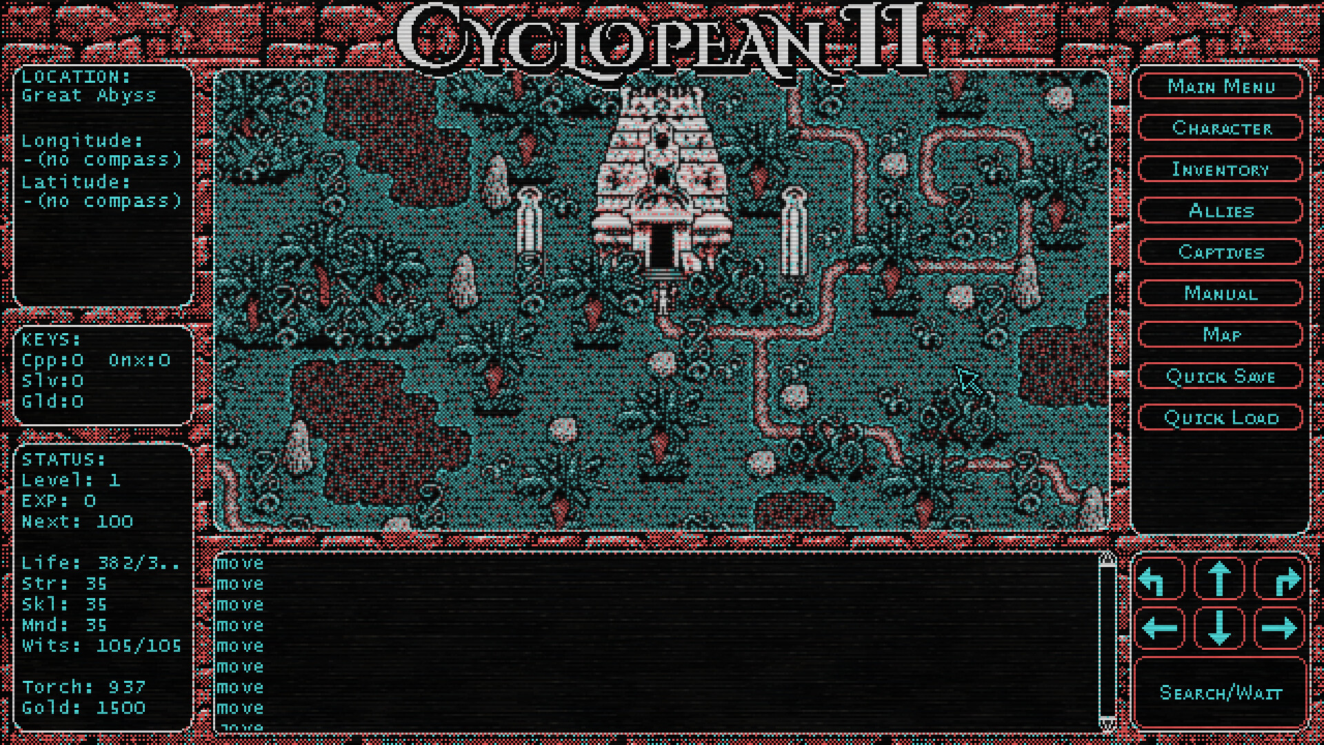 Cyclopean II: The Dreamlands - Screenshot 2
