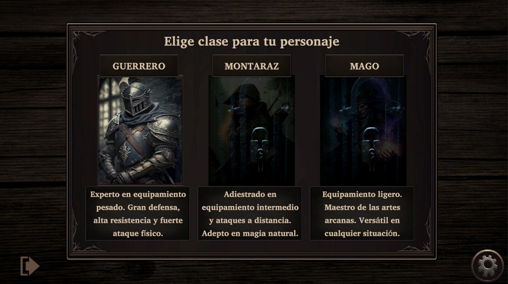 El Norte Salvaje, Juego De Cartas RPG - Screenshot 3