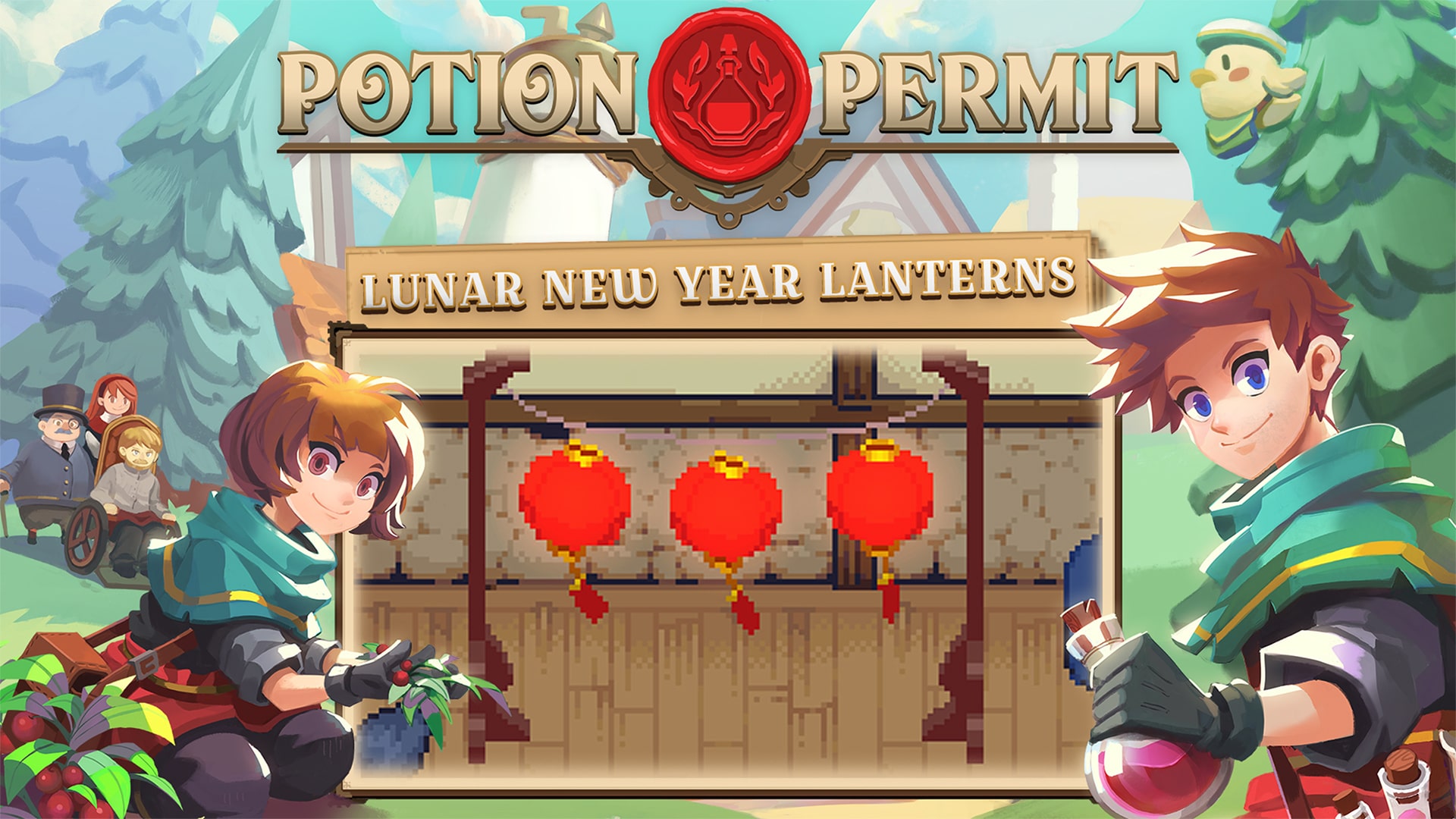 Lunar New Year Lanterns - Screenshot 1