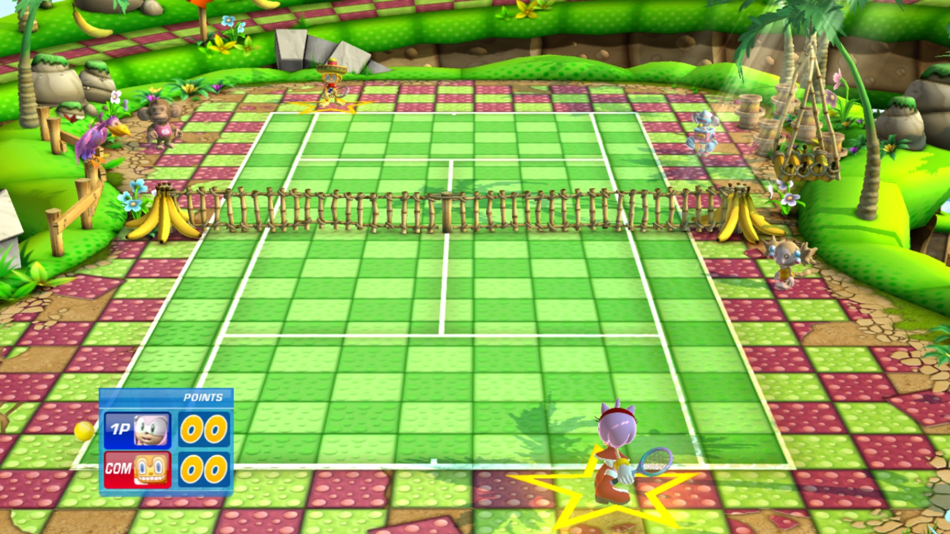 Sega Superstars Tennis gameplay screenshot 7