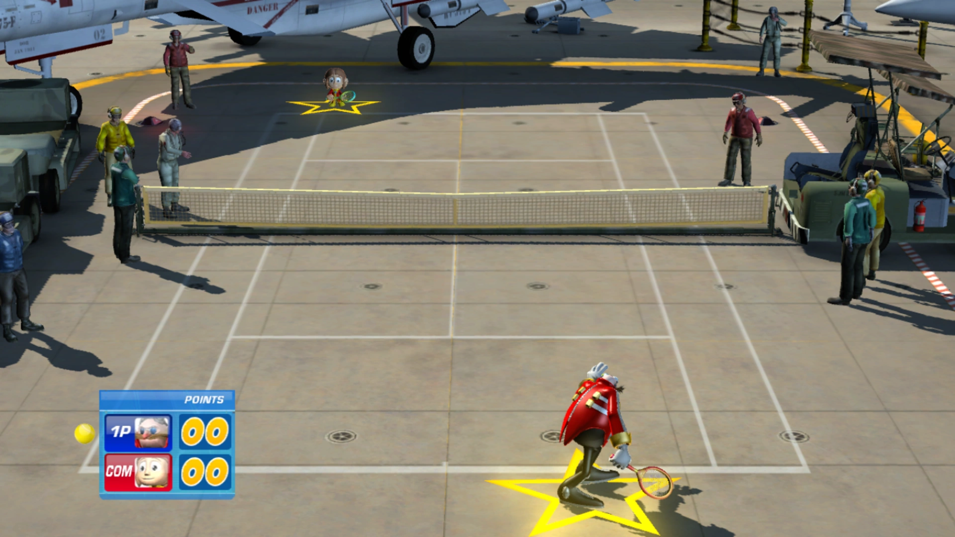 Sega Superstars Tennis gameplay screenshot 9