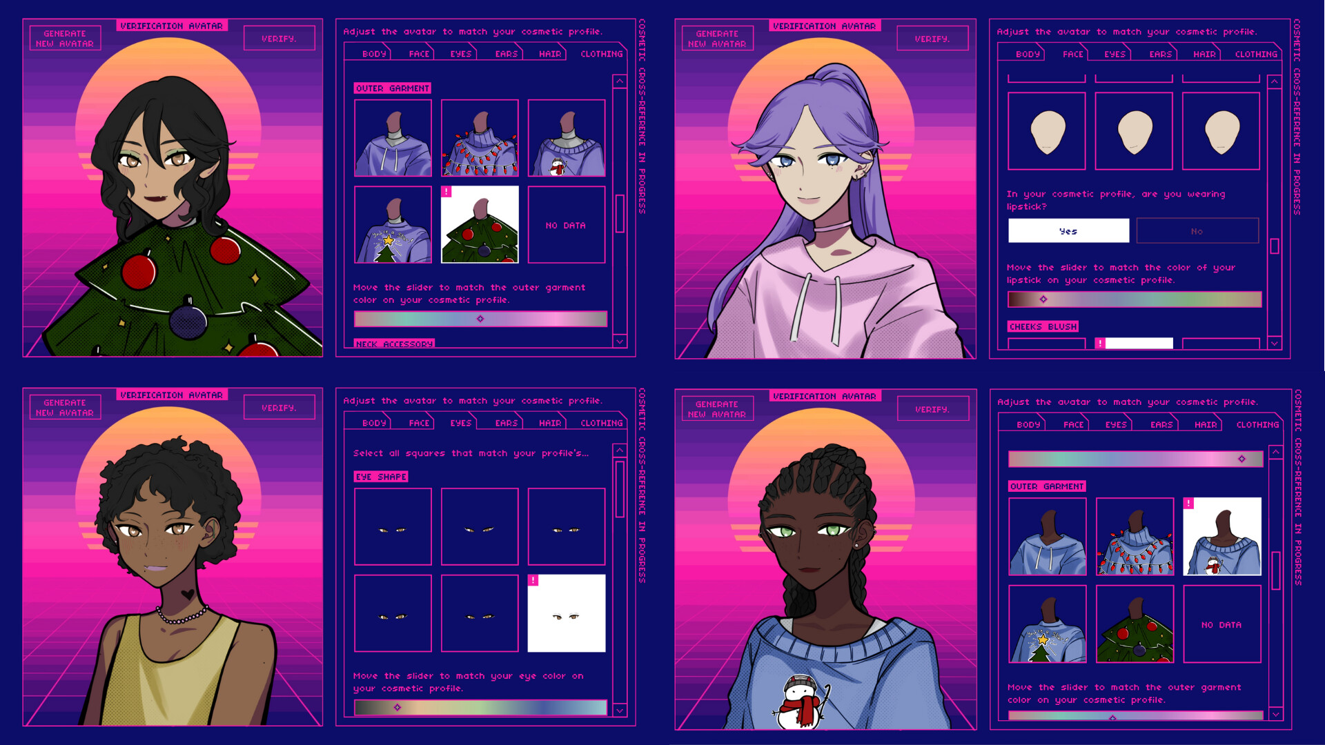 A Killer Chat! Christmas - Screenshot 3