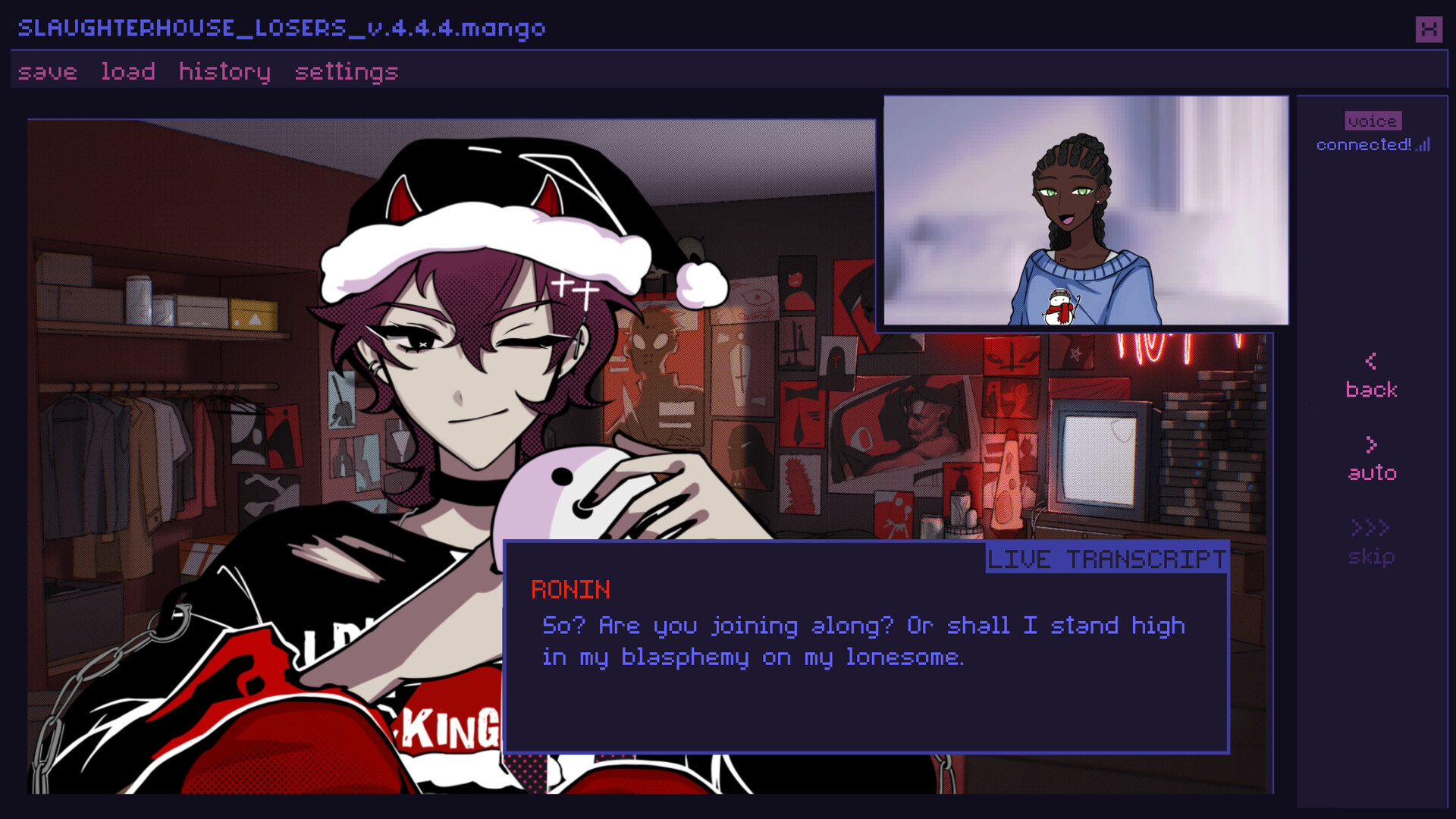 A Killer Chat! Christmas - Screenshot 4