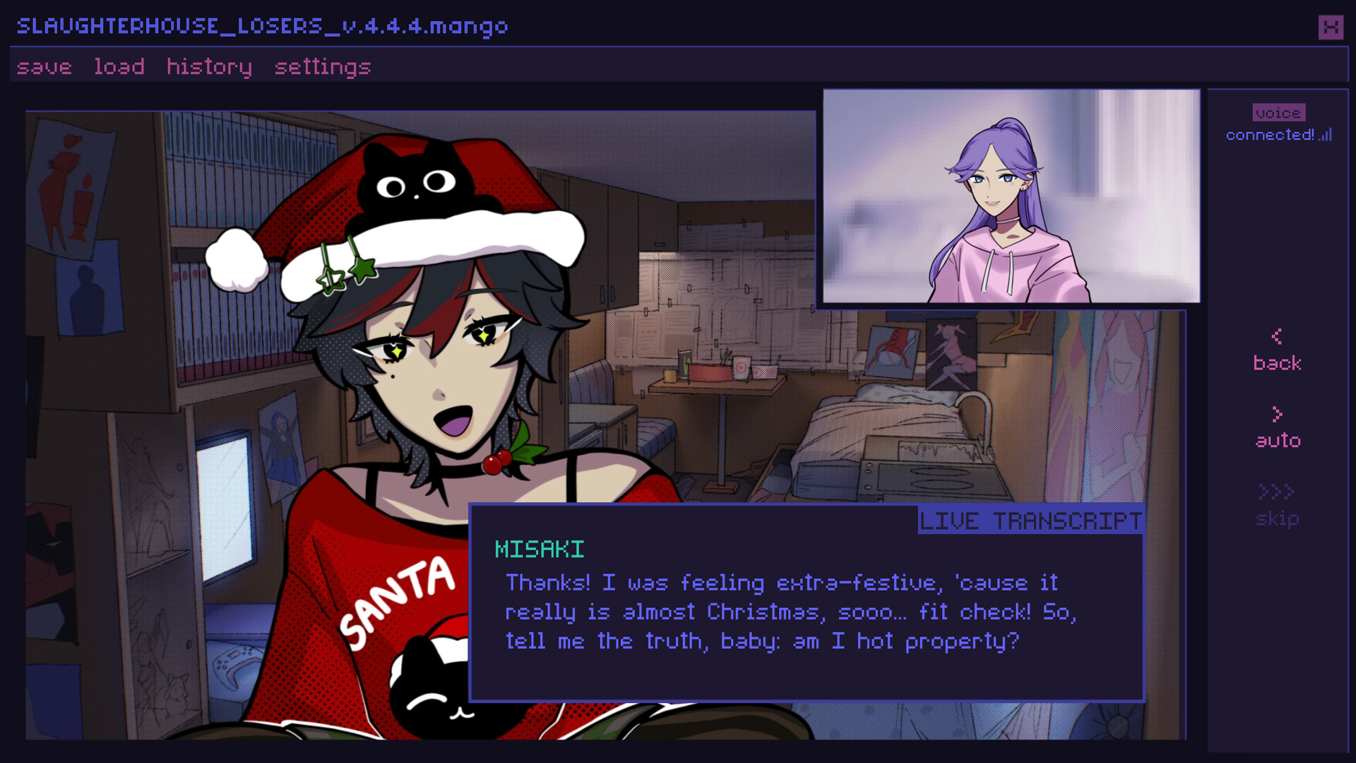 A Killer Chat! Christmas - Screenshot 2