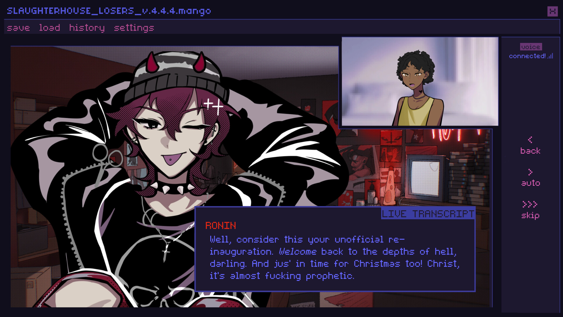 A Killer Chat! Christmas - Screenshot 5