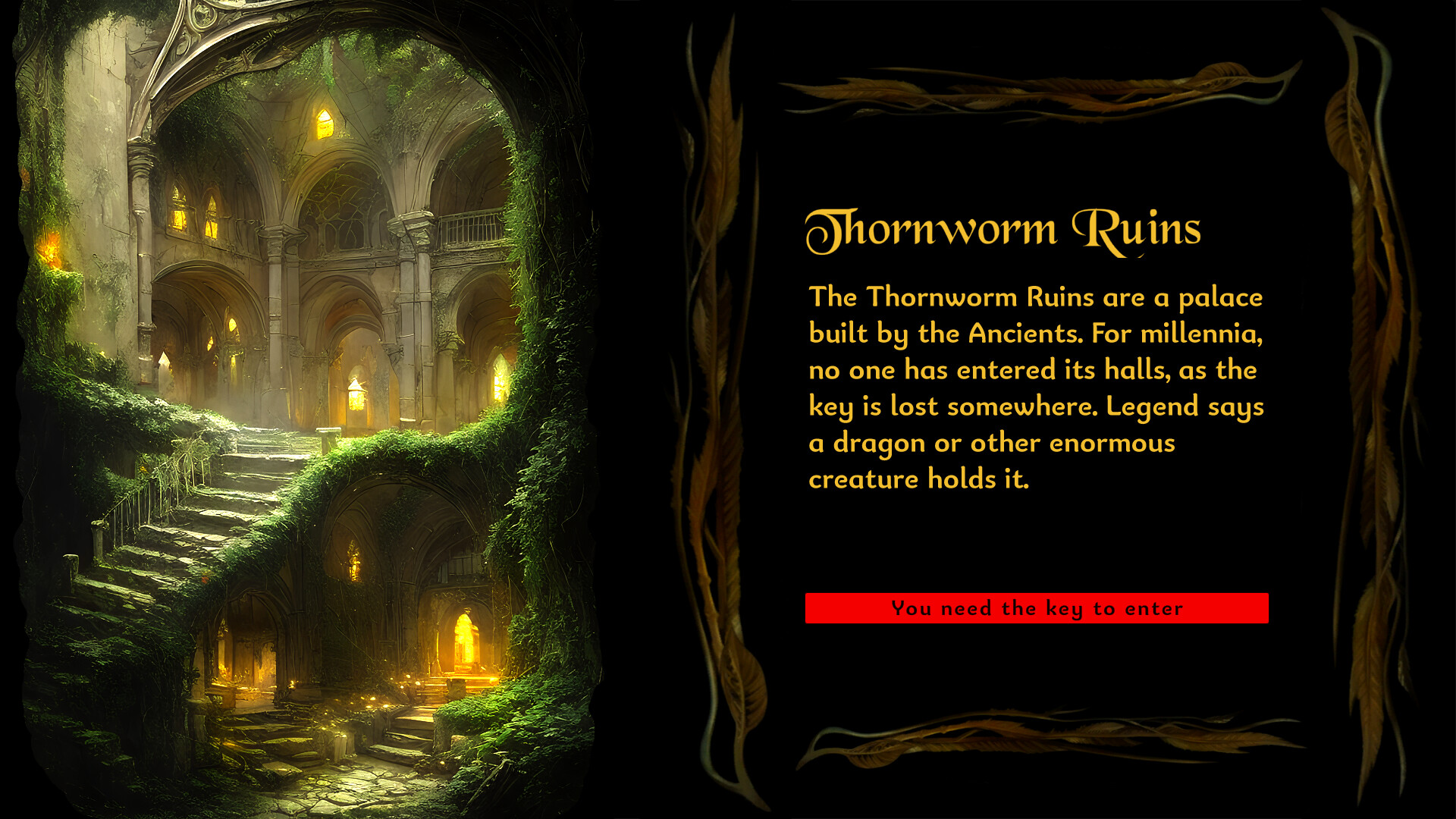 Caverns and Dryads - Screenshot 1