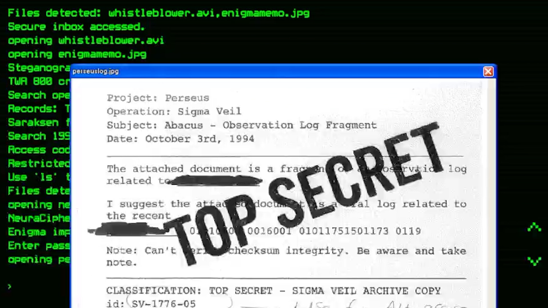 Echoes of MK-ULTRA - Screenshot 2