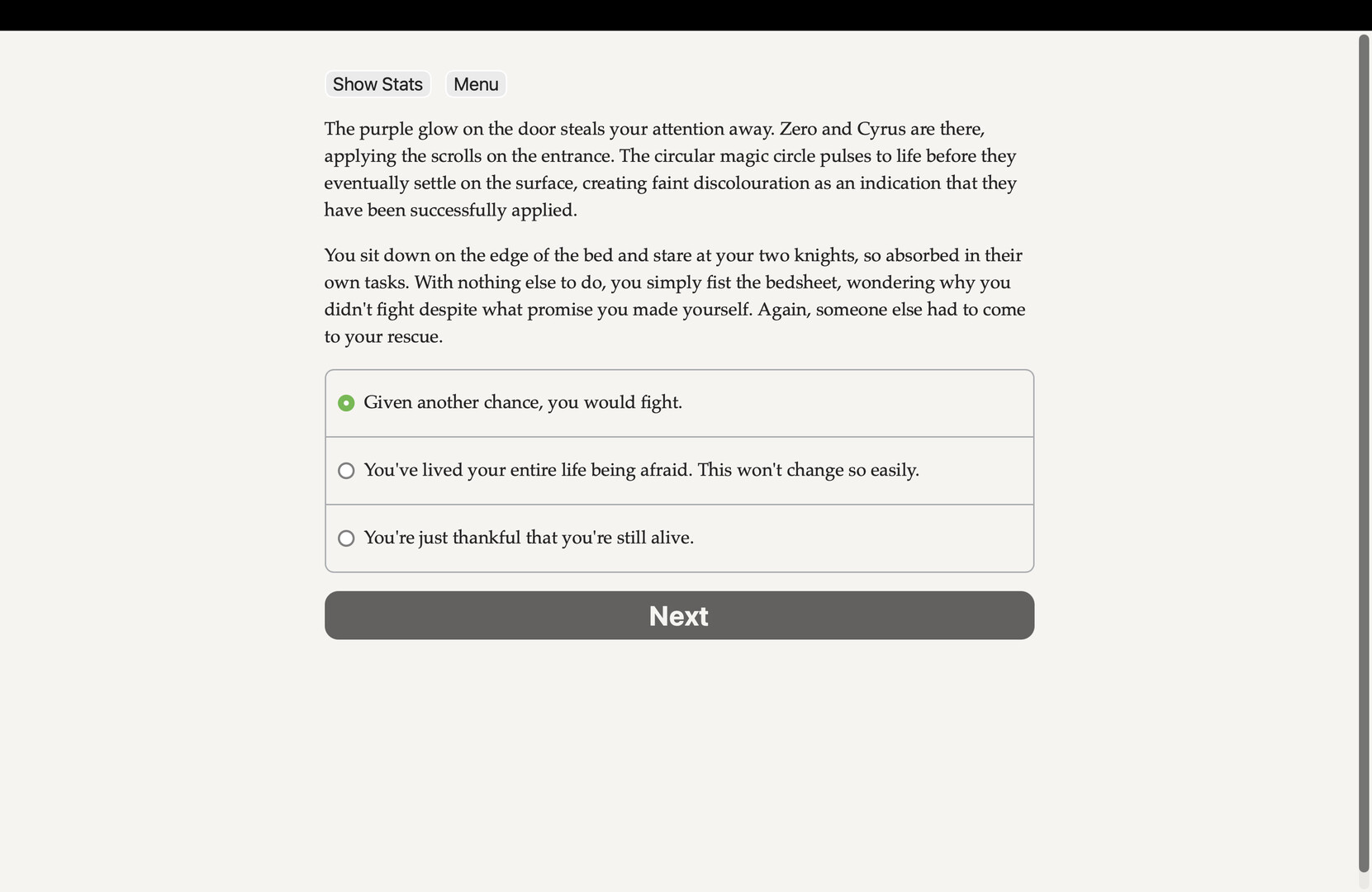 Throne of Blood - Screenshot 2