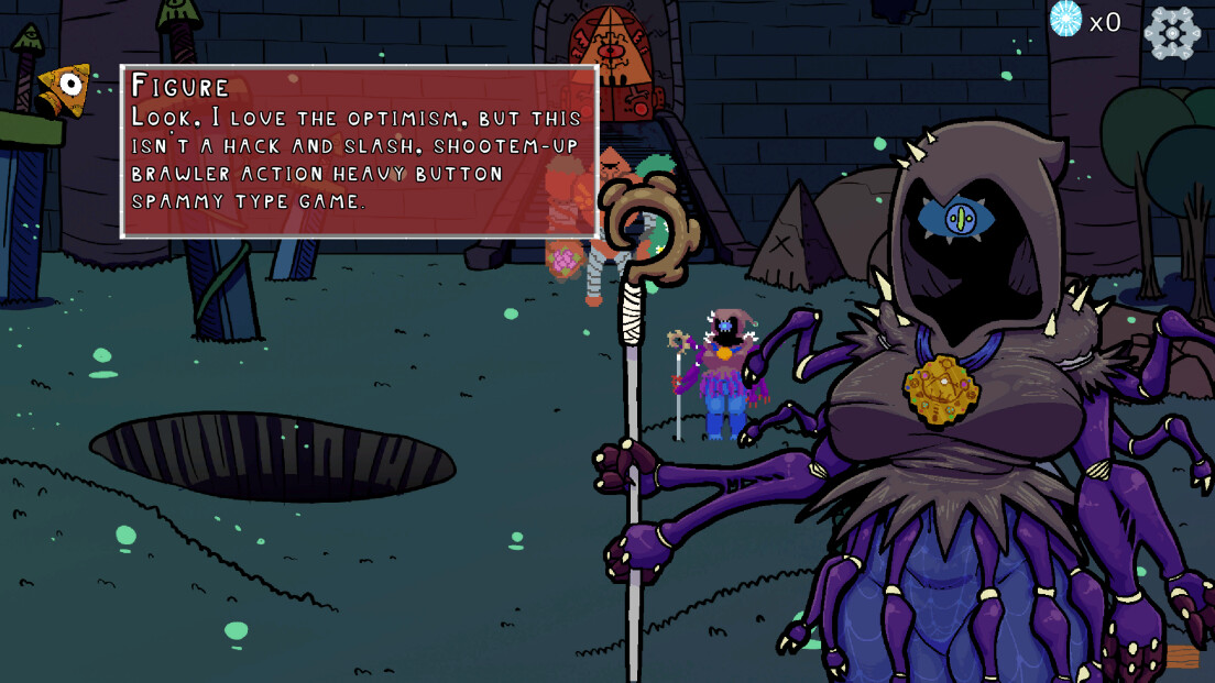 Some Heroines Climb Up a Tower to Ask God Why the Game Has a Name That's So Long - Screenshot 1