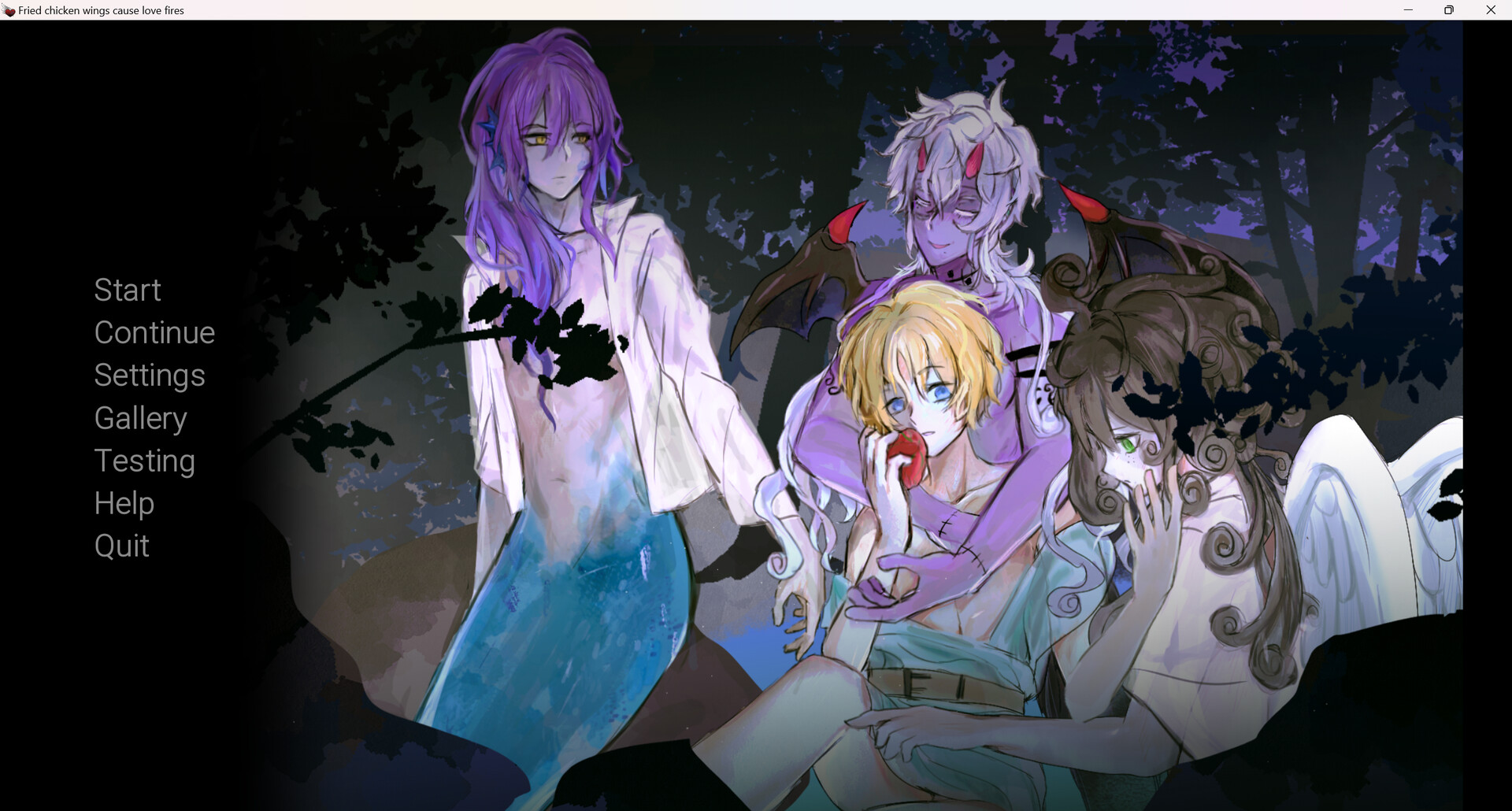 Fried Chicken Wings Cause Love Fires - Screenshot 2